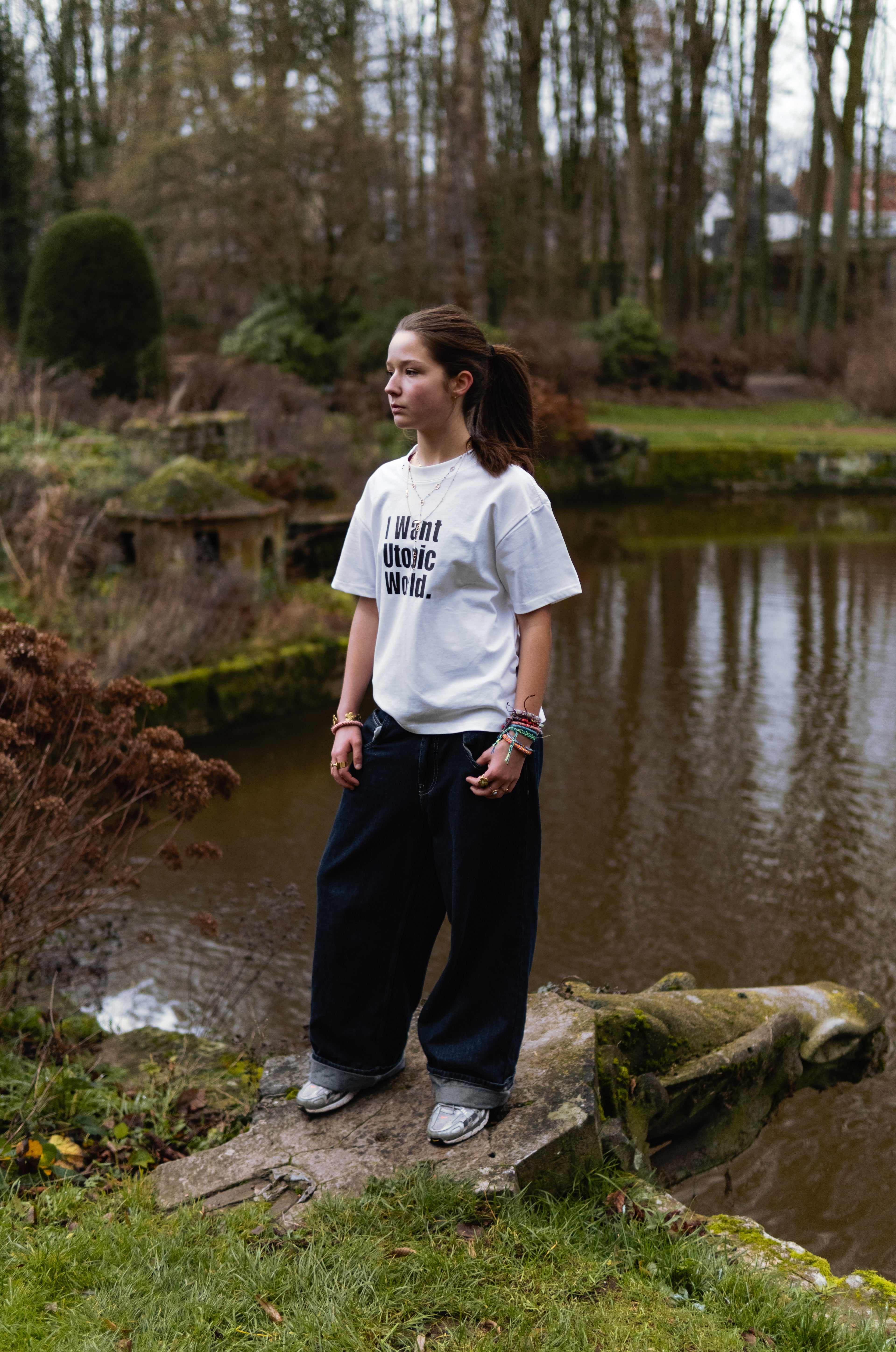 T-shirt OG "I want utopic world"